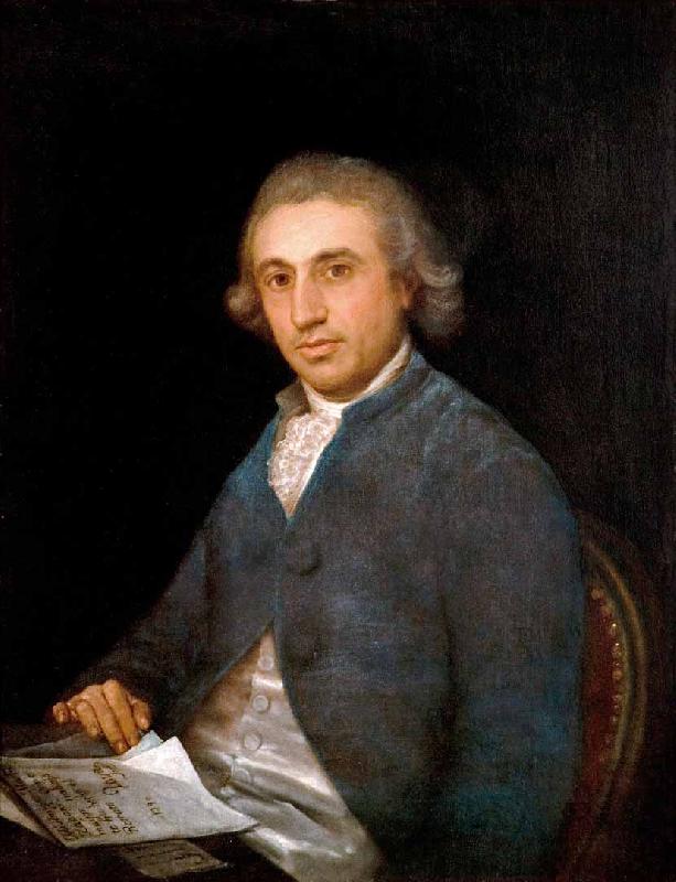 Francisco de Goya Portrait of Martin Zapater oil painting image